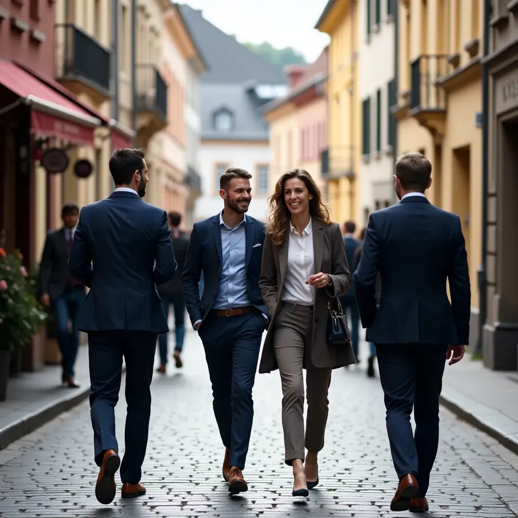 Grafik eines innovativen Geschäftsmodells