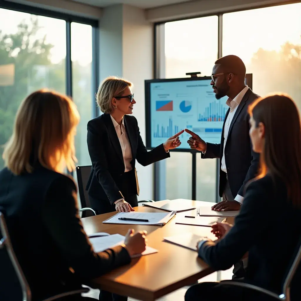 Diagramm zur Analyse von Markttrends