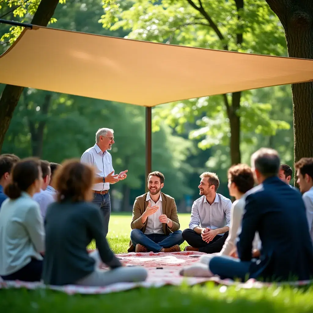Präsentation über digitale Transformation im Unternehmen