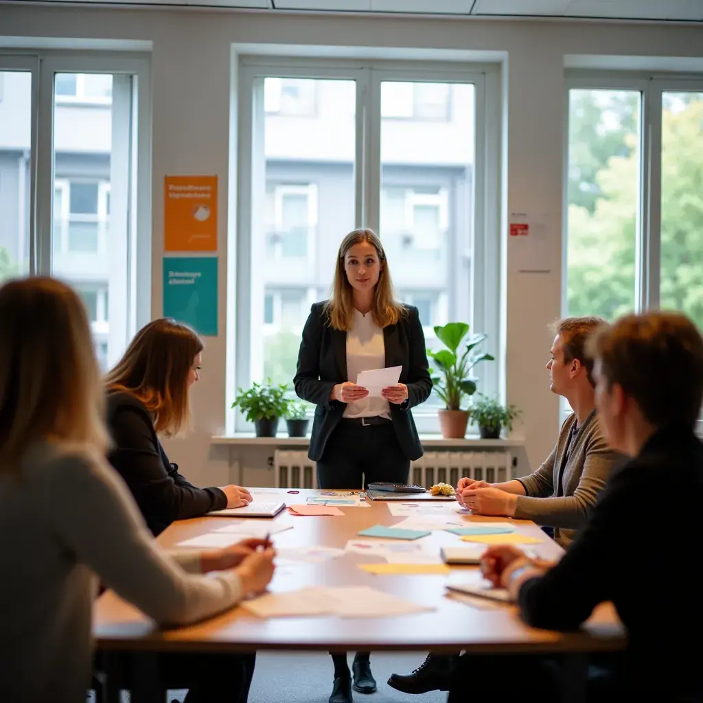 Berater, die Unternehmen bei der Umsetzung von Veränderungen unterstützen